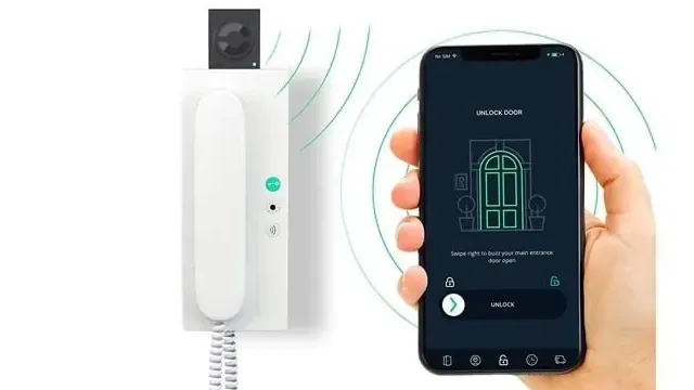 Nello mobile access app screens
